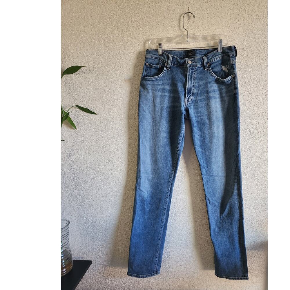 Citizens of Humanity The Gage Medium Wash Straight Leg Jeans 34